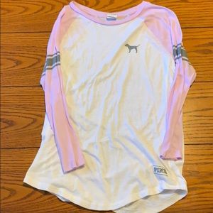 Pink 3/4 sleeve in great condition